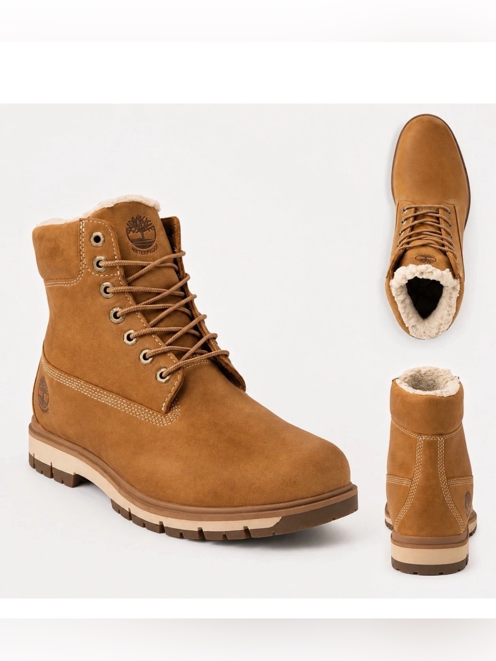 Timberland Men's Brown Leather Boots